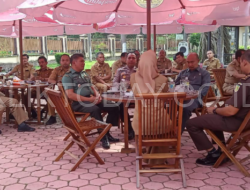 Kodim 0822 Bondowoso ikuti Kegiatan Coffe Morning bersama Forkopimda