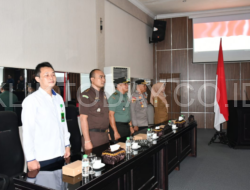 Kasdim 0822 Bondowoso Hadiri Rapat Paripurna Persetujuan Penetapan Raperda Tentang Ruang Tata Daerah