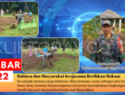 Terungkap!!! Kades dan Babinsa Bergandengan Tangan Bersihkan Makam, Penyambutan Ramadhan Makin Meriah!