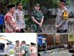 Sinergitas TNI Polri Terjalin Erat, Dandim 0822 Bondowoso Hadiri Penyambutan Kapolda Jatim