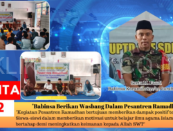 Pesantren Ramadhan, Sertu Fauzi Berikan Wawasan Kebangsaan