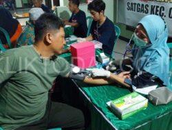Koramil 0822 16 Cermee dan PMI Bondowoso Bersatu untuk Kebaikan Acara Donor Darah