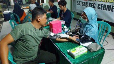 Koramil 0822 16 Cermee dan PMI Bondowoso Bersatu untuk Kebaikan Acara Donor Darah