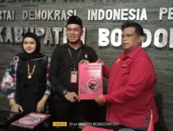 Bacabup Bondowoso, Fauzi Cahyo, Pendaftar Pertama di Partai Demokrasi Indonesia Perjuangan PDIP