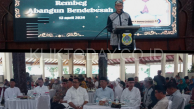 Pj Bupati Gelar Halal Bihalal di Pendopo Ki-bagus Asra dengan Tema, Rembeg Abangun Bendebesah, Berikut Maksut dan Tujuanya di Pilbup yang Akan Datang