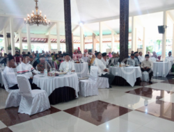 Kasdim 0822 Bondowoso Hadiri Halal Bihalal di Pendopo Ki-bagus Asra