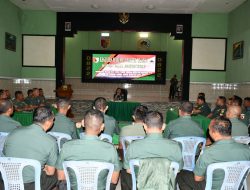 Gelar Sisrendal Binter Secara Konsisten, ini Harapan Dandim 0822 Bondowoso