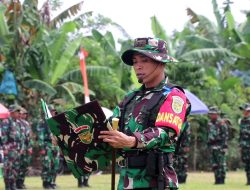 Kodim 0422/LB Melaksanakan Upacara TTMD ke 120 di Lampung Barat