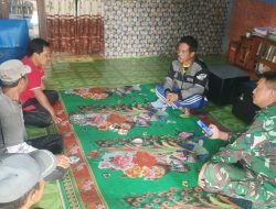 Hari ke 2 TMMD KE-120, Kodim 0422 Laksanakan Komunikasi ke Masyarakat