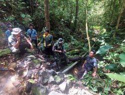 TMMD Kodim 0422/LB Tinjau Titik Nol Sumber Air untuk Masyarakat.