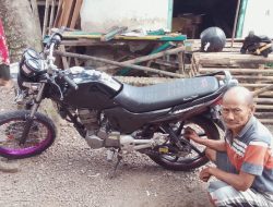 Hanya Hitungan Menit, Bhabinkamtibmas Sukowiryo Bondowoso Berhasil Ungkap Curanmor