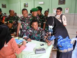 Deteksi Dini PTM di Makodim 0822 Bondowoso: Menjaga Kesehatan dengan Pemeriksaan Berkala