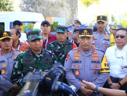 Kapolri dan Panglima TNI Melihat Langsung Kesiapan Venue GWK