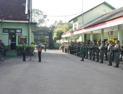 Maknai Peringatan Hari Kebangkitan Nasional, Kodim 0822 Bondowoso Gelar Upacara Bendera