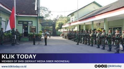 Maknai Peringatan Hari Kebangkitan Nasional, Kodim 0822 Bondowoso Gelar Upacara Bendera