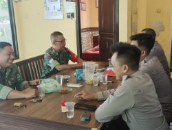 Sinergitas TNI dan Polri yang Selalu Terjaga Demi Keamanan Wilayah Binaan
