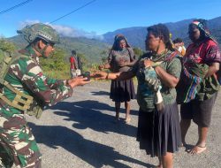Ksatria 509 Condromowo Berbagi Sarapan Pagi untuk Mama Papua