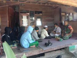 Pemeriksaan Kesehatan di Ponpes Al Ustmani, Babinsa Jambesari Dapat Pujian