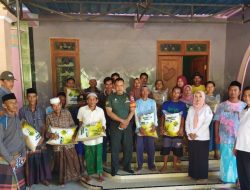 Dampingi Penyerahan 700 Kg Bibit Padi Dari Kementan Diserahkan Ke Petani, Begini kata Serka Simin