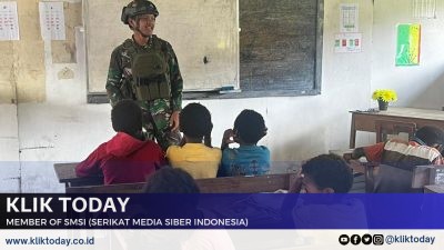 Satgas Buaya Putih Bantu Peduli Pendidikan Pedalaman Papua