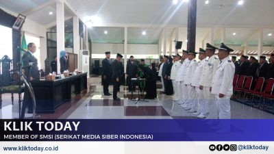 Pj Bupati Lantik dan Rolling Beberapa ASN di Bondowoso