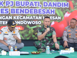 Dandim 0822 Bondowoso Hadiri Giat Abeg Rembeg Sekaligus Tampung Aspirasi Masyarakat Penanggungan