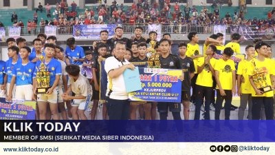 Putra BOMA Bojonegoro Jadi Juara di Kejurprov Bola Voli U-17
