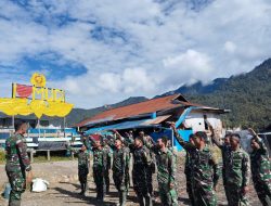 Satgas Yonif 432/WSJ Tetap Konsisten Menjaga Bumi Papua