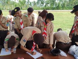 Tanamkan Kedisiplinan dan Cinta Tanah Air, Kodim 0822 Bondowoso Gelar Pembinaan Saka Wira Kartika