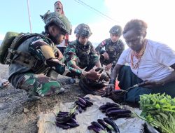 Satgas Yonif 509 Kostrad Tk Koper Gelar Program ROSITA di Intan Jaya, Papua