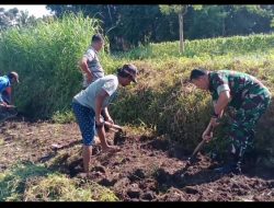 Bentuk Nyata Solidaritas Babinsa Terhadap Warga Binaan, Berikut Kerjasamanya