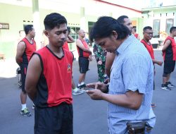 Cegah Judi Online, Kasdim Sidak HP Personil Kodim 0822 Bondowoso