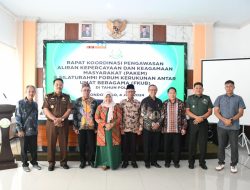 Kasdim 0822/Bondowoso Hadiri Rakor Koordinasi Pengawasan Aliran Kepercayaan (Pakem)