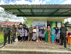 Komandan Kodim Hadiri Pekan Imunisasi Nasional Polio di Poskesdim 0422/LB