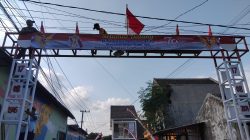 Lomba Kampung Pancasila, Kodim 0822 Bondowoso Bangun Gapura