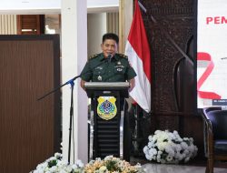 Sebagai Narasumber, Kasdim 0822 Bondowoso Hadiri Rakor Binwasgar Pemdes Tahun 2024