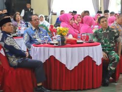 Komandan Kodim 0422/LB Hadiri Pisah Sambut Kapolres Lampung Barat