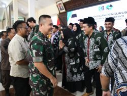 Dandim 0822 Bondowoso Hadir Dalam Pelantikan Pengurus MD KAHMI Dan FORHATI Kabupaten Bondowoso Tahun 2024-2029