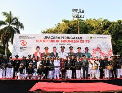 Dandim 0822 Bondowoso Pimpin Upacara Parade Senja, Peringati HUT ke-79 Kemerdekaan RI dengan Penuh Khidmat