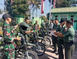 Kodim 0822 Bondowoso Laksanakan Verifikasi Menjelang Sertijab Danramil