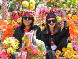 Meriahkan HUT RI ke-79 Pemerintah Kecamatan Tamankrocok Gelar Karnaval Unik Tingkat Desa