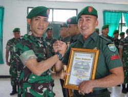 Komandan Kodim 0422/LB Pimpin Acara Personil Pindah Satuan dan Wisuda Purna Tugas