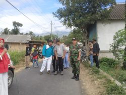 Sinegritas TNI-POLRI Pengamanan Jalan Sehat Desa Dawuhan Kabupaten Bondowoso