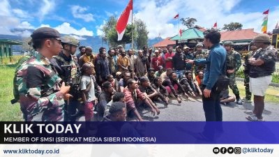 Masyarakat Intan Jaya Bersatu Dengan Satgas Yonif 509 Kostrad Usir Kelompok OPM Yang Coba Masuk Kampung