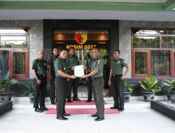 Verifikasi Sertijab Dandim 0822 Bondowoso Berjalan Sukses