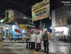 Babinsa Koramil 0822/01 Hadiri Peringatan Maulid Nabi Warga Kotakulon