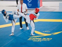 Atlet Taekwondo Polri Koleksi Emas, Perak dan Perunggu di PON XXI Aceh Sumut