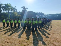 Babinsa Kodim 0822 Bondowoso Ikuti Apel Siaga Pengawasan Pilkada Serentak Tahun 2024