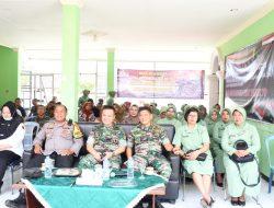 Peringatan HUT TNI Ke-79, Kodim 0822 Video Conference Bakti Kes Bersama Panglima TNI