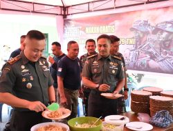 Kodim 0822 Bondowoso Rayakan HUT ke-79 TNI dengan Makan Gratis, Wujud Sinergi Bersama Rakyat